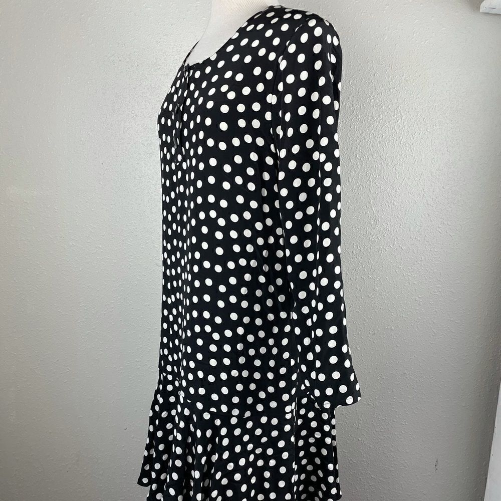 Vintage 80’s Pat Argenti Silk Polka Dot Dress EUC